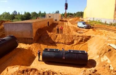 Очистное сооружение хоз-бытовых стоков "ТВЕРЬ-10"  и очистная станция ливневых сточных вод "СВИРЬ-2,5У"